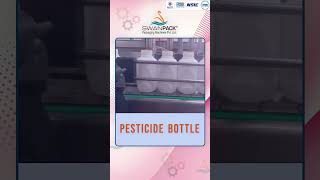 Pesticide Bottle Filling Machine by Swanpack.