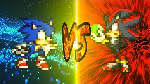 Sonic VS Shadow | FlipaClip Animation