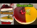 EVDE 2 FARKLI CHEESECAKE TARİFİ!!! Frambuazlı ve Limonlu Cheescake!!