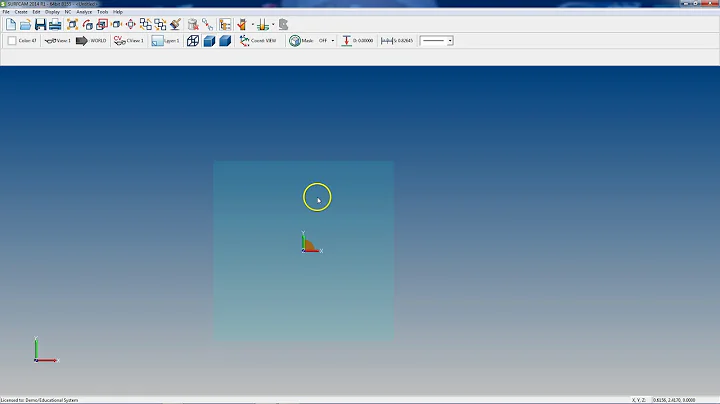 Learning The Interface Part 2 (Surfcam)