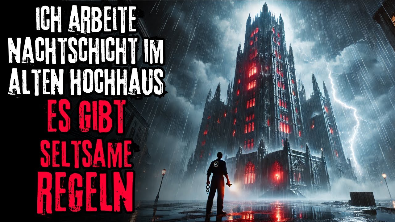 Ich arbeite Nachtschicht im alten Hochhaus - Es gibt seltsame Regeln | Creepypasta | Hörbuch