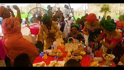 Regina Chukwu,Seyi Edun,Madam Saje,Others Seriously Dancing zanku legwork At Omobutty’s mum’s burial