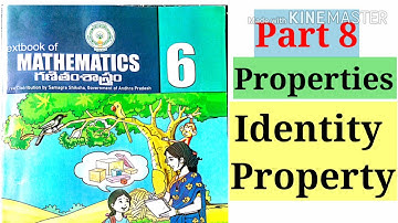 Whole numbers || Identity Property