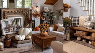 Cozy Cottage Fall Decor 🍂 | Vintage-Inspired Rustic Farmhouse Style for 2025