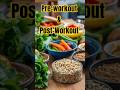 "Eat This Before & After Workout – Boost Muscle & Recovery!" #gymworkout #gymmotivation #healthyfood