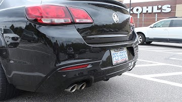 Holden Commodore SS Exhaust Start Up and Rev