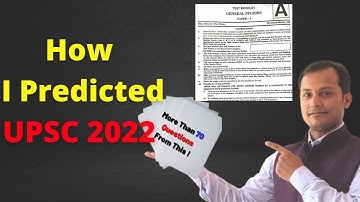 UPSC 2022 PRELIMS PAPER ANALYSIS AND PREDICTION