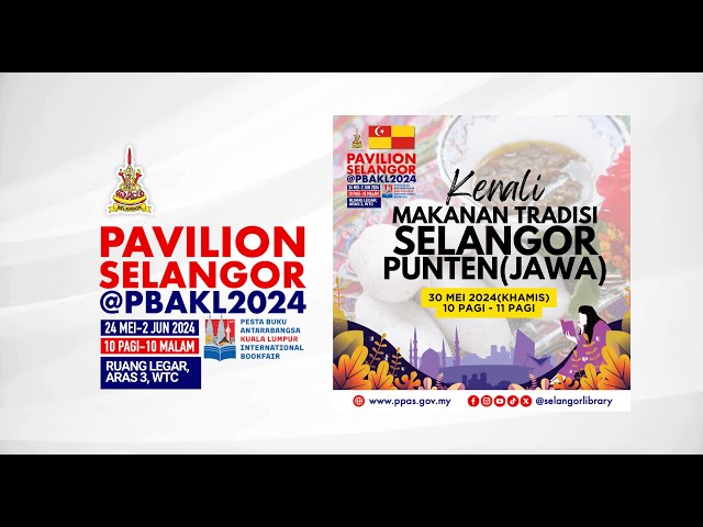 LIVE PBAKL 2024 | Kenali Makanan Tradisi Selangor Punten(Jawa) class=