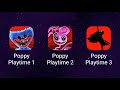 Poppy Playtime Chapter 1 VS Poppy Playtime Chapter 2 VS Poppy Playtime Chapter 3 - Mobile Gameplay#8