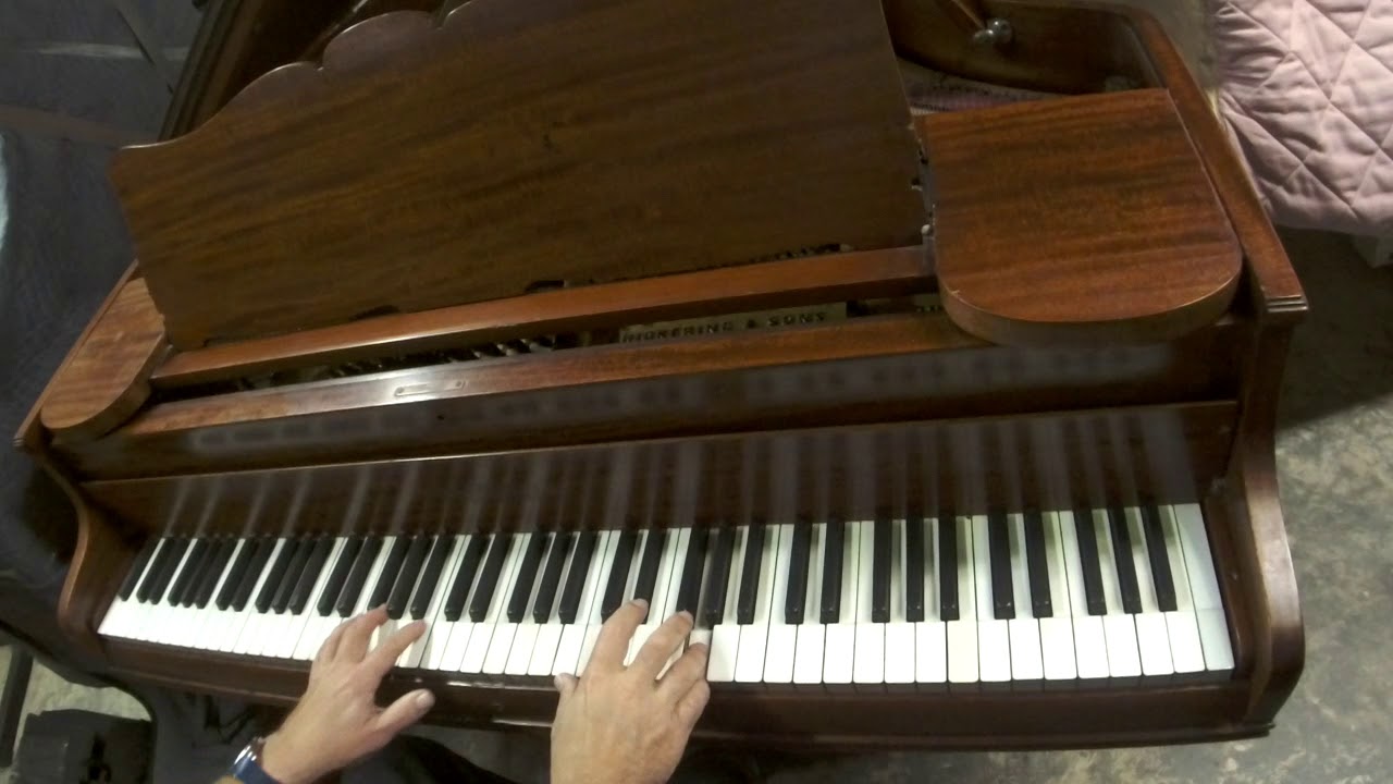 Chickering & Sons quarter grand piano YouTube