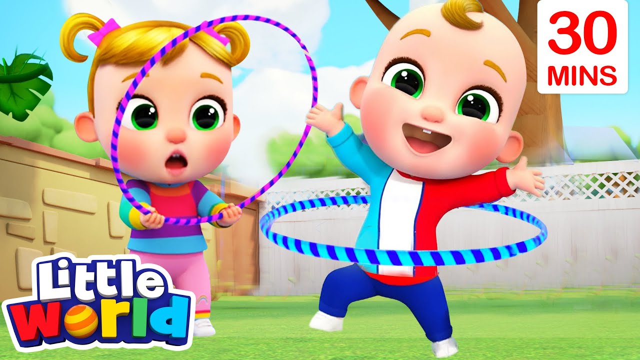 Hula Hoop Fun + More Kids Songs & Nursery Rhymes by Little World 