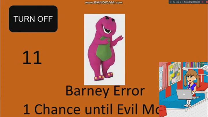 Stephanie Gets A Barney Error