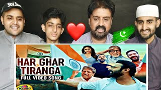 Pakistani Reaction on Har Ghar Tiranga Full Video Song Prabhas Virat Kohli Amitabh Bachchan