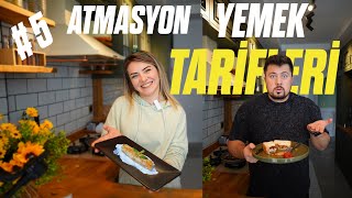 RASTGELE ÜRÜNLER İLE YEMEK YAPMA KAPIŞMASI! Atmasyon Tarifler #5