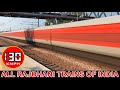    all rajdhani trains of indian railways at full speed  130 kmph rajdhani express