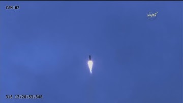 Liftoff - LIVE Orbital ATK Antares Rocket Cygnus OA-8 ISS Resupply Ship Launch