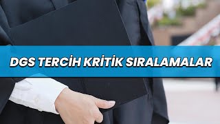 Dgs Tercih Kritik Sıralamalara Öneriler Dgs Tercihleri Nasıl Yapılır 2021 Dgs 2021