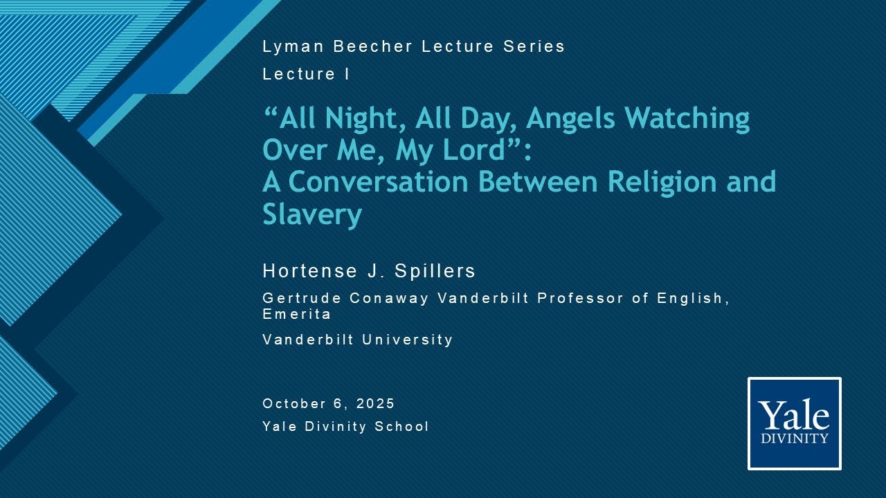 “All Night, All Day, Angels Watching Over Me, My Lord”: A Conversation Between Religion and Slavery