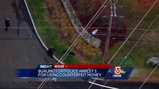 Police arrest 3 men for using counterfeit money