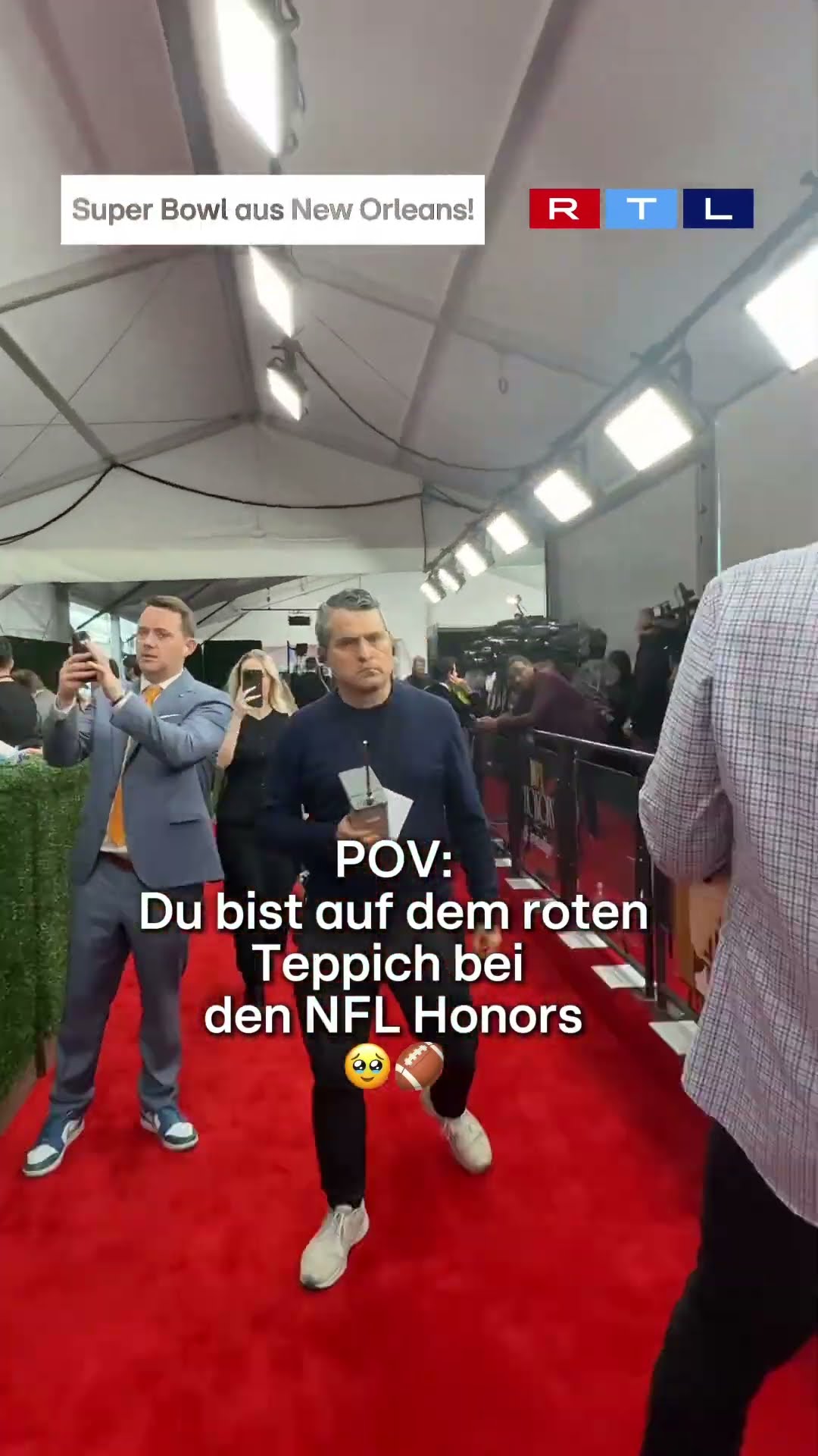 Wir sind bei den NFL Honors ?? #rtlnfl