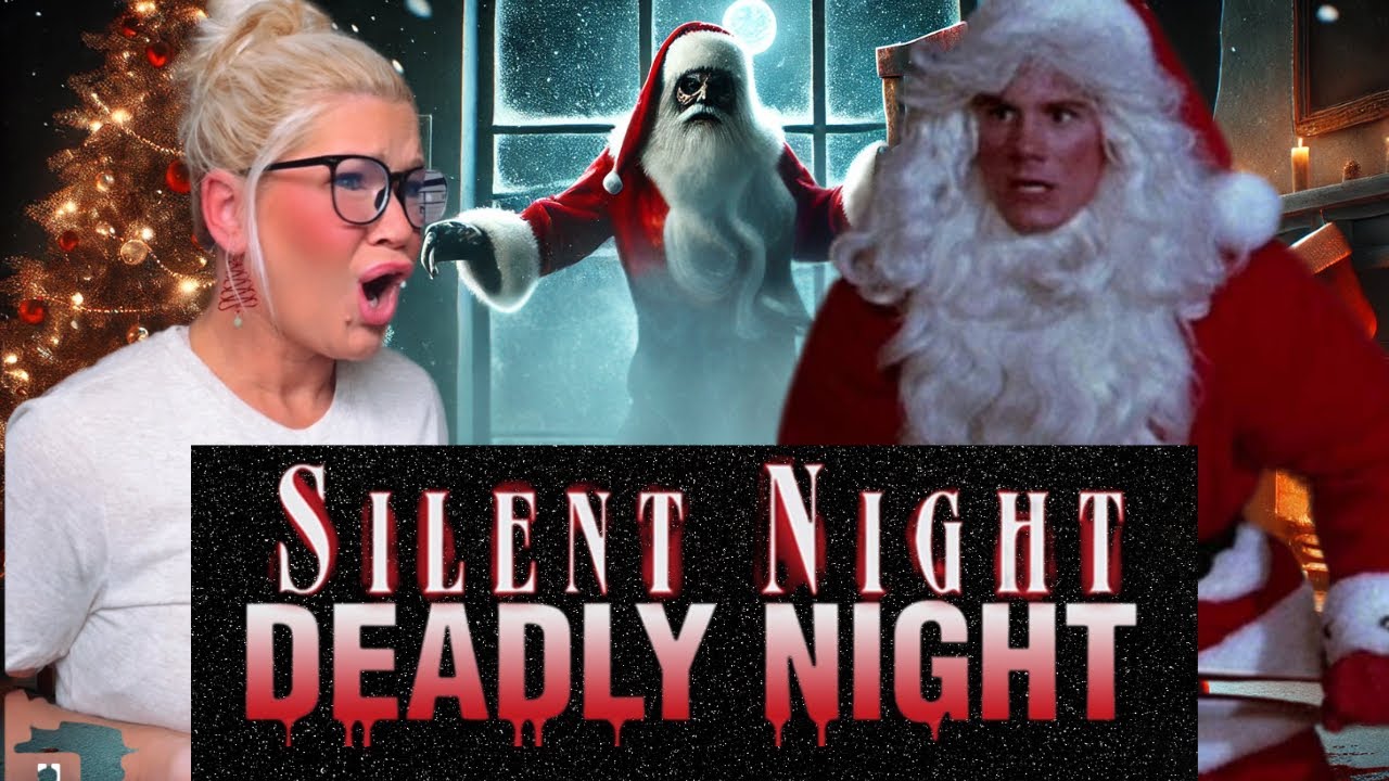 "Reacting to the Bone-Chilling Christmas Horror: Silent Night, Deadly Night 🎄🔪"