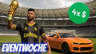 GTA 5 Online: 4X GELD & KOSTENLOSES WM TRIKOT! (Nicht verpassen!)