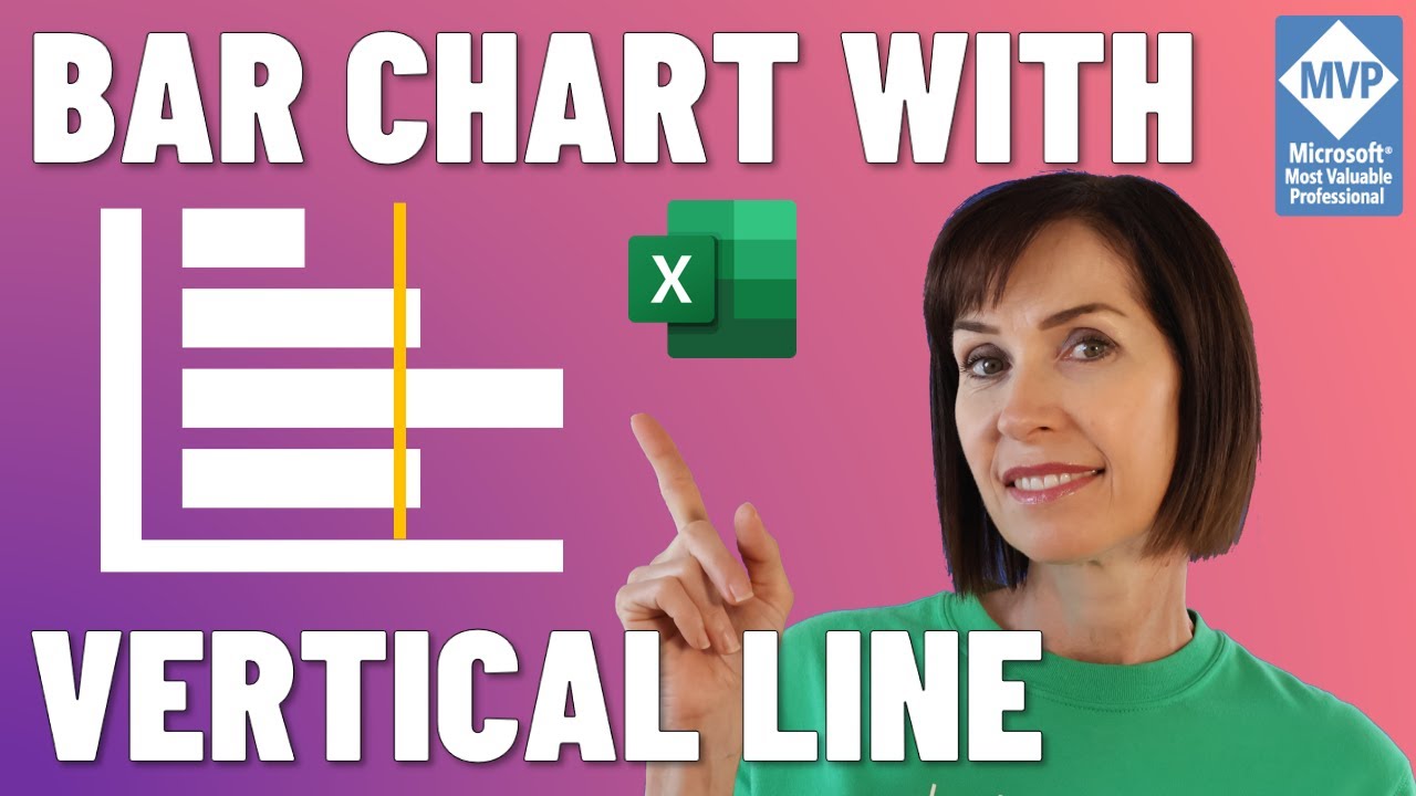 How to Build an Excel Bar Chart with a Vertical Line