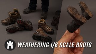 Weathering 1/6 Scale Boots