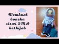 Membuat Boneka Flanel Siswi SMA berHijab