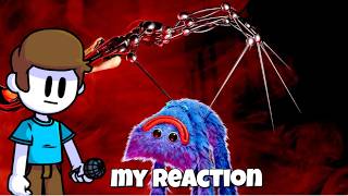 mrfoxboy037 reaction to Poppy Playtime: Chapter 5 - Official Game Trailer {it was peak!!}