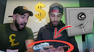 (FOUND THOUSANDS OF DOLLARS!!) OPENING LOCKED SAFE THAT I GOT OFF THE DARK WEB