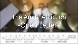 The Amity Affliction - Open Letter - DrummerFrank Drum Cover - With Drum Score