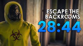 Escape The Backrooms Speedrun in 28:44