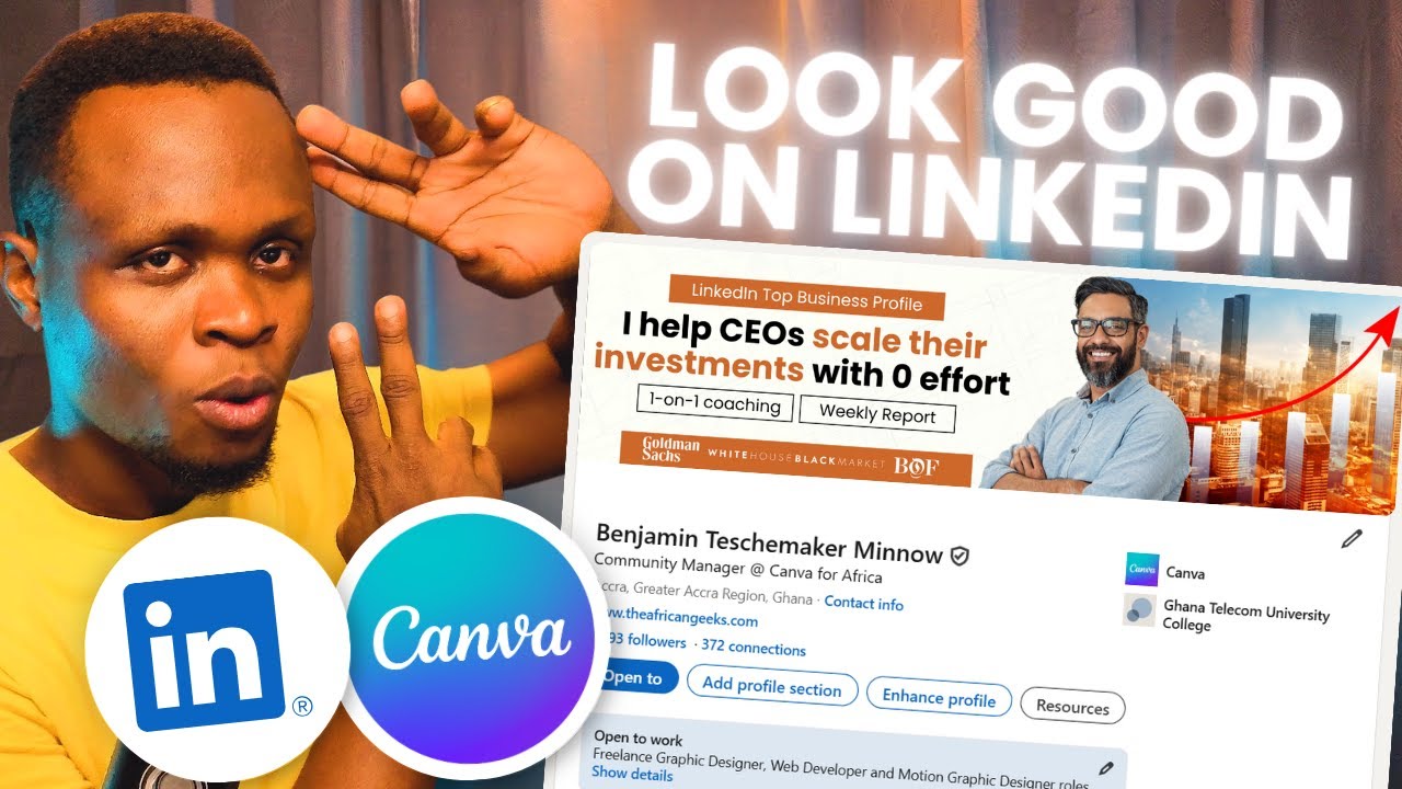 Make Your LinkedIn Banner Look Awesome With Canva!