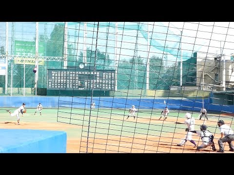 関東第一 東柊羽 ホームラン 9回表 2019年10月26日(土)秋季東京都高校野球大会[3回戦帝京高校戦]