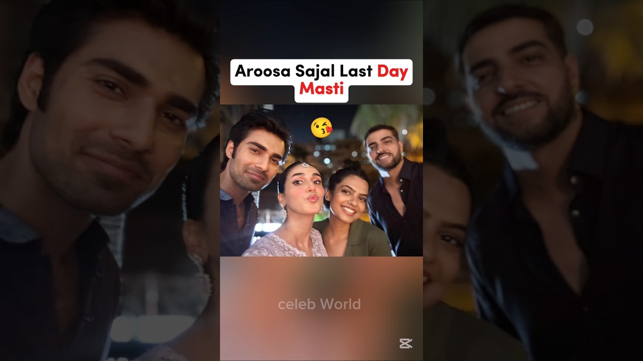 Inteha Drama Episode 69 Aroosa & Sajal Last Day Fun | Inteha Drama Episode 70,71,72 |