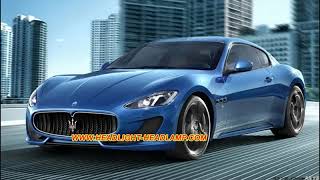 Maserati GT Headlight Lens Cover Cracked GranTurismo Headlamp Plastic Covers Replacement