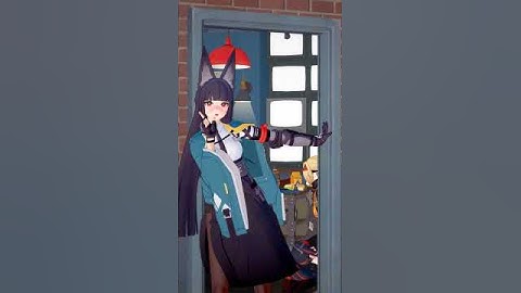 ZZZ miyabi x zhu yuan x trigger mmd #zenlesszonezero #animation #fun #waifu #mmd #anime #recommended