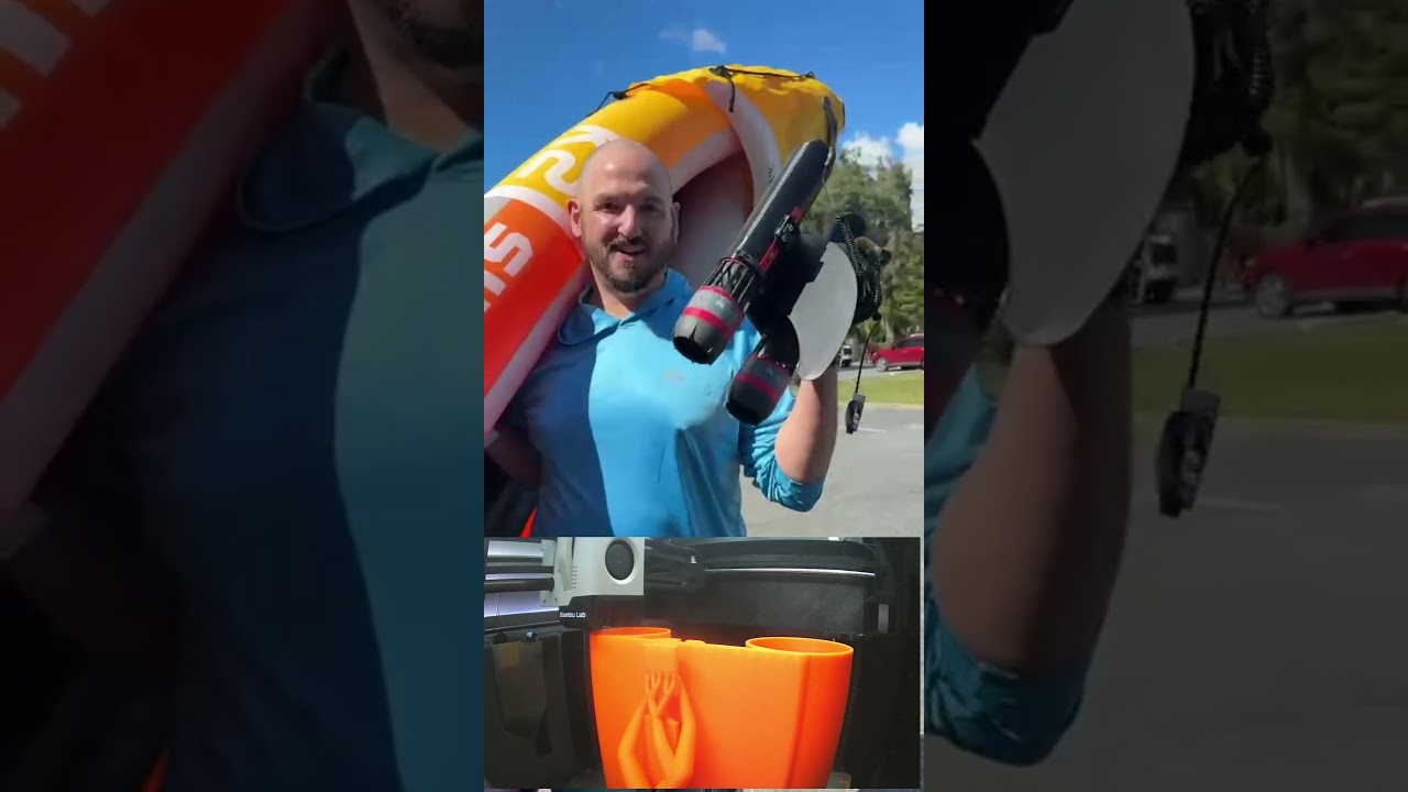 Jet Powered Kayak: Someone come get this man!