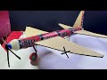 Diy aeroplane with hell cane and cardboard, Easy project at home