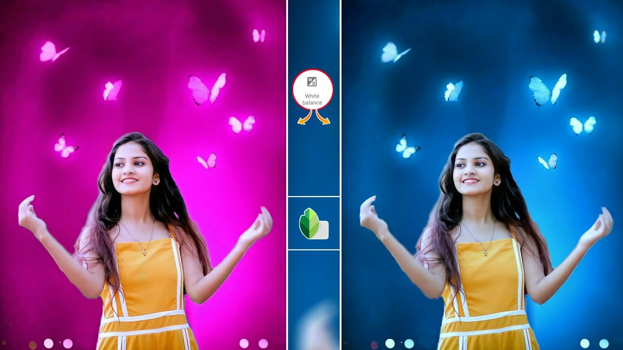 Snapseed Butterfly Glowing Effect | Photo Editing | Snapseed Editing Tutorial 2022