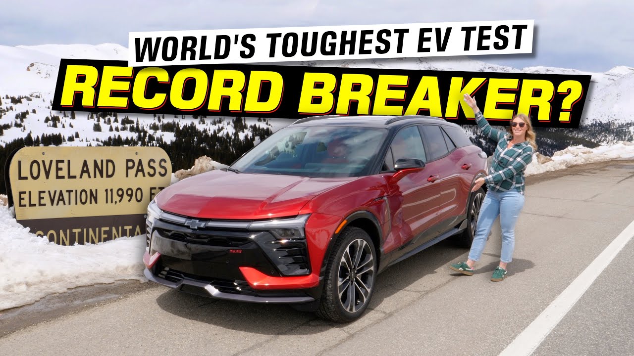 I Drove the New 2025 Chevy Blazer EV SS Up a Mountain: The Range Results Were Surprising!