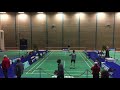 Court 1: Yonex Scottish Nationals 2022 - Saturday 5th Feb