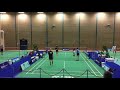 Court 1: Yonex Scottish Nationals 2022 - Saturday 5th Feb