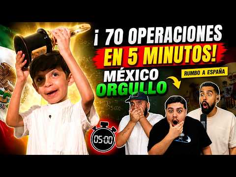 NIÑO GENIO MEXICANO es CAMPEON MUNDIAL en MATEMATICAS ¡GANA A CHINA Y JAPON!