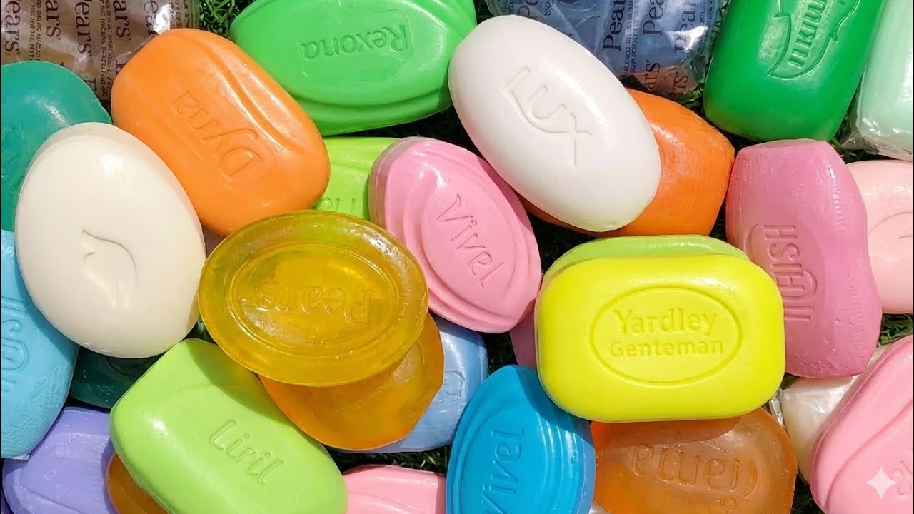 Lot's of Crisp & Crunchy Soap Sounds | Calming ASMR