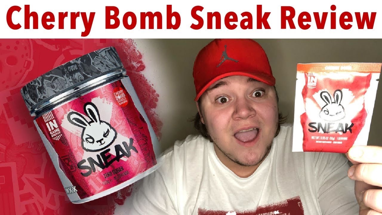 Cherry Bomb sneak review 🍒 (Sneak Energy Gfuel rival)