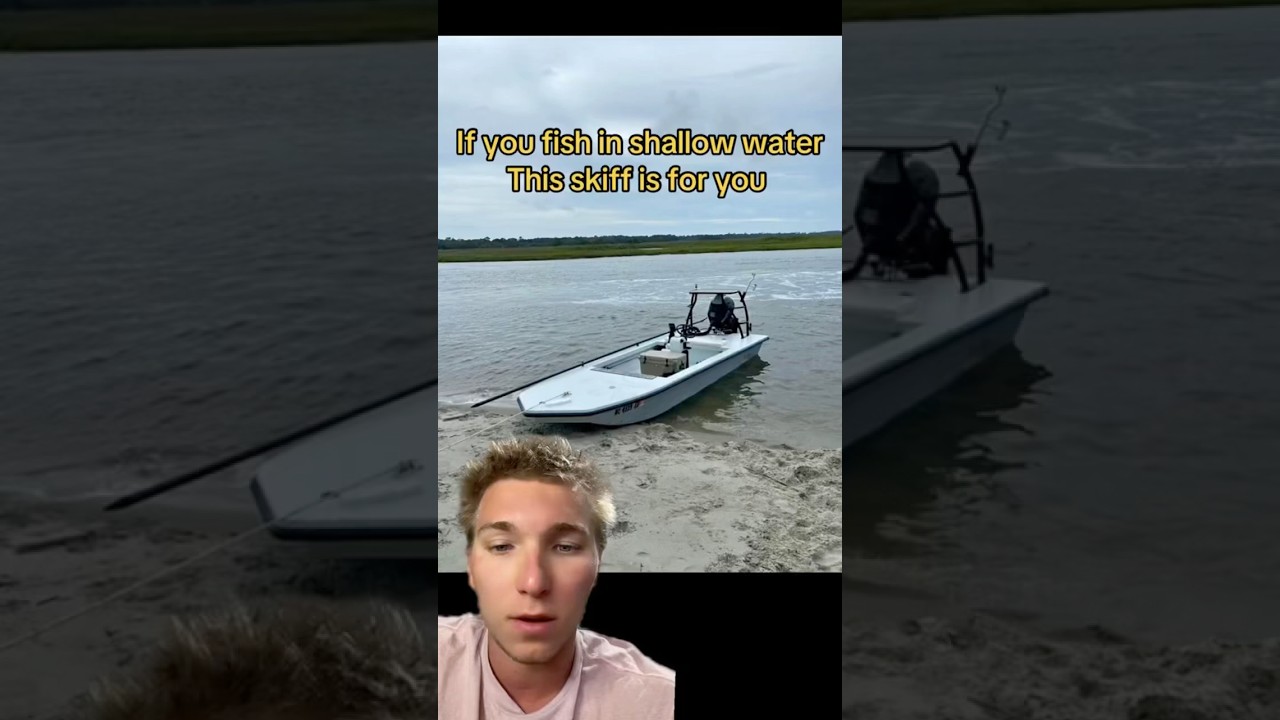 If you fish in shallow water, this skiff is built for you 