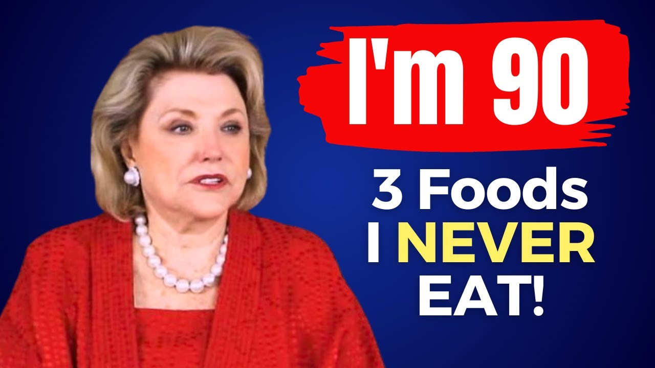 I AVOID 3 FOODS and Don't Get Old  Barbara Taylor Bradford  90  still looks 59