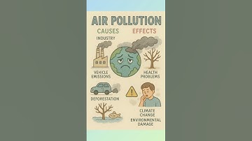 Air Pollution Poster | Easy and Creative Holiday Homework Idea #airpollutionawareness #poster